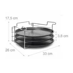 Relaxdays 3 Pizaplaten Met Pizzarek, Pizza Bakplaat Rond 33 Cm, Pizzaplaat 3stuk 10 Relaxdays 3 Pizaplaten Met Pizzarek, Pizza Bakplaat Rond 33 Cm, Pizzaplaat 3stuk -Barbecue Benodigdheden 1200x1200 326