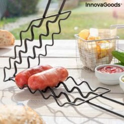 Innovagoods BARBECUEGRIL VOOR WORSTJES SOSKET - Bbq Accesoires - Bbq Accesoires Rooster -Barbecue Benodigdheden 1200x1200 36