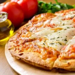 Buxibo 2in1 Pizzasteen - Voor BBQ & Oven - Inclusief Serveer Plank - Pizzabord/Pizzaplank - 30.5 X 38.1 X 1.4 Cm -Barbecue Benodigdheden 1200x1200 393