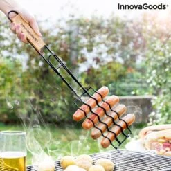 Innovagoods BARBECUEGRIL VOOR WORSTJES SOSKET - Bbq Accesoires - Bbq Accesoires Rooster -Barbecue Benodigdheden 1200x1200 40