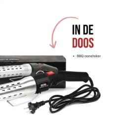 DistinQ BBQ Lighter Aansteker - Elektrische Barbecue Looftlighter Houtskool Starter Voor Barbecue, Grill En Open Haard - 2000 Watt -Barbecue Benodigdheden 1200x1200 438