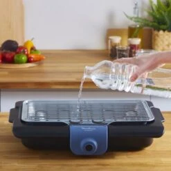 Moulinex BG134812 Barbecue Tafelblad Electrisch 2100W Zwart, Blauw, Zilver Barbecue -Barbecue Benodigdheden 1200x1200 45