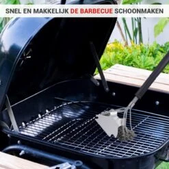 BBQ Borstel Staal RVS Reinigingsborstel Barbecue Grill Accessoires -Barbecue Benodigdheden 1200x1200 477