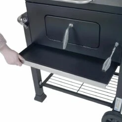 Vaggan Luxe Houtskool Barbecue - Grilloppervlak (LxB) 44 X 32 Cm - Staal - Matzwart 14 Vaggan Luxe Houtskool Barbecue - Grilloppervlak (LxB) 44 X 32 Cm - Staal - Matzwart -Barbecue Benodigdheden 1200x1200 51
