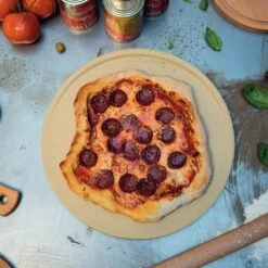 Boska Pizzasteen Deluxe L - Voor Oven & BBQ - Knapperige Pizza's - Ø 35 Cm - BBQ Accessoires -Barbecue Benodigdheden 1200x1200 517