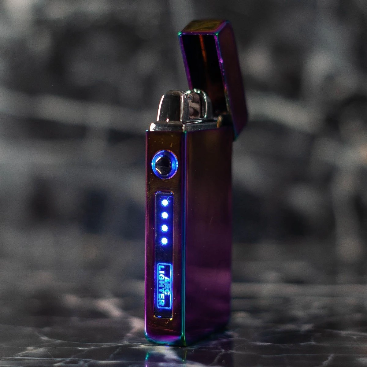 Merkloos Cuberna Elektrische Plasma USB Aansteker Met Batterij Indicator Rainbow - Wind En Storm Bestendig - Geschikt Voor Kaarsen, Vuurwerk, Sigaretten En BBQ 5 Merkloos Cuberna Elektrische Plasma USB Aansteker Met Batterij Indicator Rainbow - Wind En Storm Bestendig - Geschikt Voor Kaarsen, Vuurwerk, Sigaretten En BBQ - Afbeelding 3