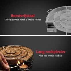 GrillX Cold Smoke Generator Met 1KG Kersen Rookmot - 6 Liter - Smokerbox - RVS Rookbox - Rookgenerator - Koud Roken - BBQ Accesoires 8 GrillX Cold Smoke Generator Met 1KG Kersen Rookmot - 6 Liter - Smokerbox - RVS Rookbox - Rookgenerator - Koud Roken - BBQ Accesoires -Barbecue Benodigdheden 1200x1200 576