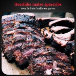 GrillX Sparerib Rek BBQ - Rib Rack Houder - Barbecue Spareribs Rek - BBQ Accesoires -Barbecue Benodigdheden 1200x1200 596