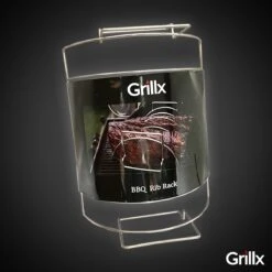 GrillX Sparerib Rek BBQ - Rib Rack Houder - Barbecue Spareribs Rek - BBQ Accesoires -Barbecue Benodigdheden 1200x1200 599