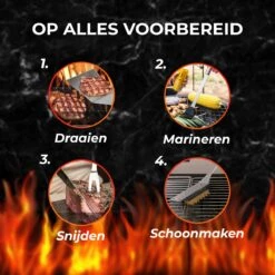 GrillX Barbecue Gereedschap Set - 19-delig - Inclusief Luxe Draagtas - BBQ Accesoires - Gereedschapset -Barbecue Benodigdheden 1200x1200 668