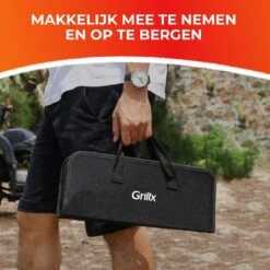 GrillX Barbecue Gereedschap Set - 19-delig - Inclusief Luxe Draagtas - BBQ Accesoires - Gereedschapset -Barbecue Benodigdheden 1200x1200 671