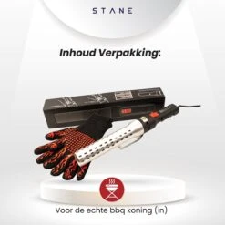 Bbq Aansteker Electrisch - Looftlighter - Bbq Starter - Bbq Accesoires - One Minute Lighter - Incl. Bbq Handschoenen - ®Stane -Barbecue Benodigdheden 1200x1200 706