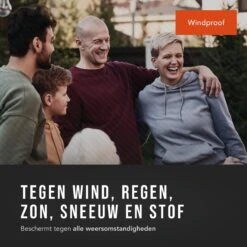 Merkloos BBQ Accesoires - BBQ Hoes - BBQ Hoes Waterdicht - Hoes - Hoes BBQ - UV- En Waterdicht - 145 X 61 X 117 Cm -Barbecue Benodigdheden 1200x1200 732