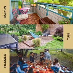 Ozocozy BBQ-ONE Houtskool Tafelbarbecue - Ø30 Cm- Zwart - Incl. Draagtas, Siliconen Bakkwast En RVS-Barbecuetang -Barbecue Benodigdheden 1200x1200 76