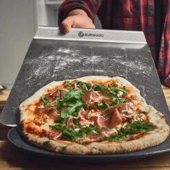Burnhard Pizzasteen 38 X 30 X 1,5 Cm + Pizzaschep -Barbecue Benodigdheden 1200x1200 773