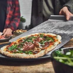 Burnhard Pizzasteen 38 X 30 X 1,5 Cm + Pizzaschep -Barbecue Benodigdheden 1200x1200 776