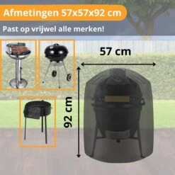 Ronde Waterdichte BBQ Hoes - Barbecue Accessoires - 57 Cm Diameter - 92 Cm Hoog -Barbecue Benodigdheden 1200x1200 781