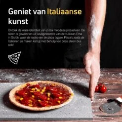 Pizzasteen BBQ Oven - Lava Van Vulkaan Etna - Barbecue Accesoires - Made In Italy - Broodbaksteen - 30x38x1.1 - VDN 15 Pizzasteen BBQ Oven - Lava Van Vulkaan Etna - Barbecue Accesoires - Made In Italy - Broodbaksteen - 30x38x1.1 - VDN -Barbecue Benodigdheden 1200x1200 817