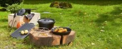 EL Fuego Dutch Oven Set Gietijzer 7-delig -Barbecue Benodigdheden 1200x482