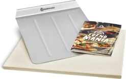 Burnhard Pizzasteen 38 X 30 X 1,5 Cm + Pizzaschep -Barbecue Benodigdheden 1200x759 2