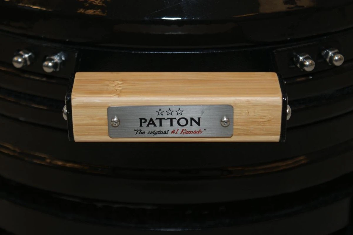 Patton Kamado 15" - Keramisch - Tafel Model - Premium Black - Medium - Zwart 17 Patton Kamado 15" - Keramisch - Tafel Model - Premium Black - Medium - Zwart - Afbeelding 15