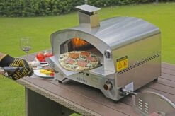 Bighorn Outdoor Edelstaal Gas Pizza Oven - Draagbare Gas Barbecue - Edelstaal -Model SRGG20001 -Barbecue Benodigdheden 1200x799 9