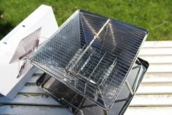 United Entertainment - Opvouwbare Houtskoolbarbecue - RVS - Met Koffer En Draagtas -Barbecue Benodigdheden 1200x800 18