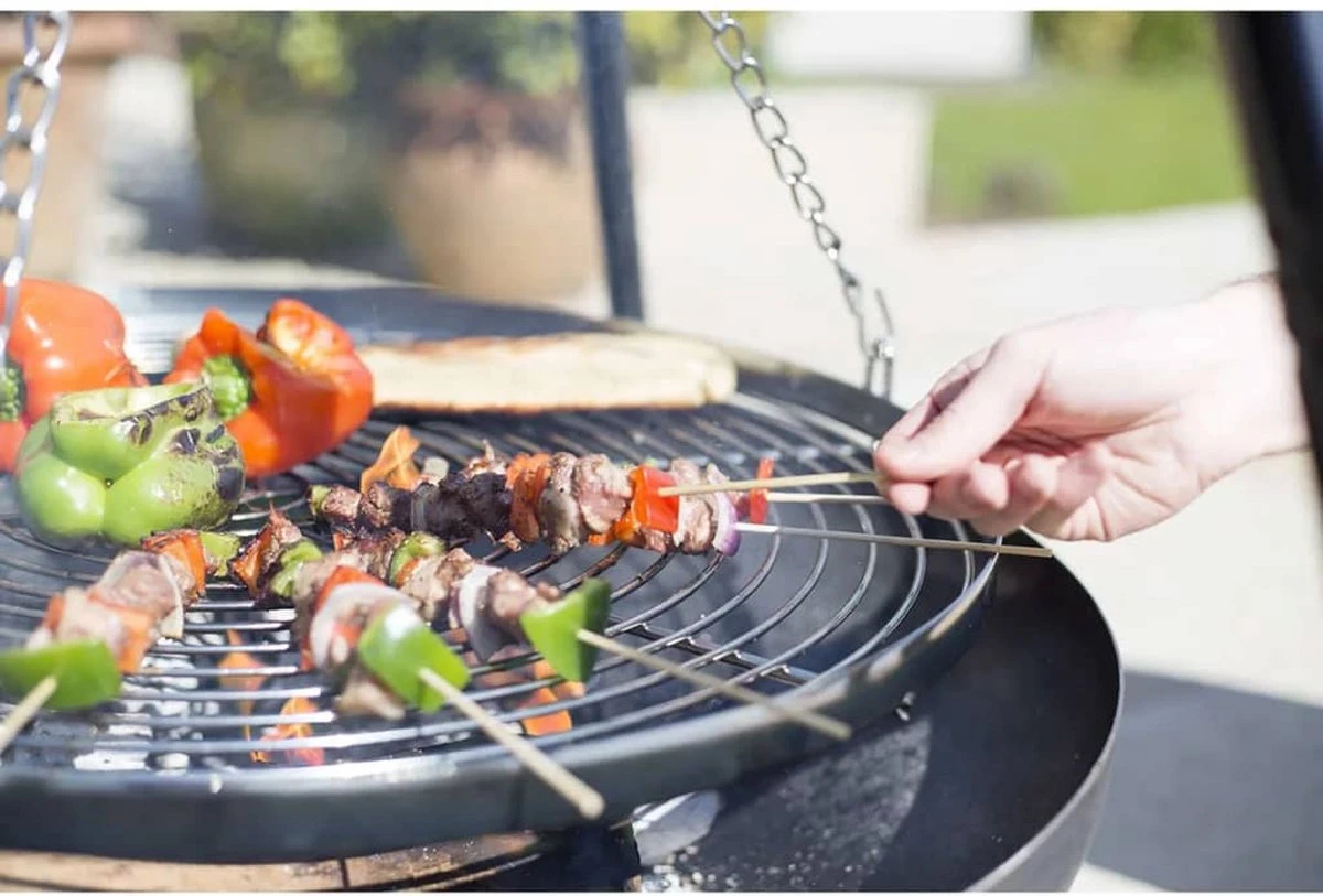 BBGRILL Driepoot Barbecue Zwart 172 Cm BBQ TRIPOD 6 BBGRILL Driepoot Barbecue Zwart 172 Cm BBQ TRIPOD - Afbeelding 4