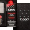 Zippo Brushed Chrome Aansteker, Benzine En Flints Gift Set -Barbecue Benodigdheden 1200x884 1