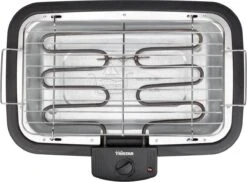 Tristar BQ-2813 Electrische Tafelbarbecue - Grilloppervlak (LxB) 38x22 Cm - 2000W - Zwart -Barbecue Benodigdheden 1200x885