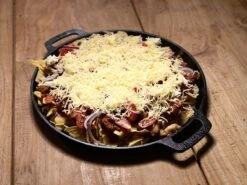 Valhal Outdoor Skillet / Plancha / Koekenpan - Gietijzer - Diameter 35cm, Twee Handvatten, VH35F -Barbecue Benodigdheden 1200x900 48