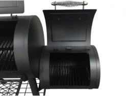Fire Beam Houtskool Barbecue - Grilloppervlak (LxB) 35 X 66 Cm - Smoker - Zwart -Barbecue Benodigdheden 1200x918 1