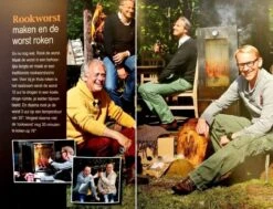 2-L Home & Garden XL Rookoven - RVS - 80x40x28 Cm - 3 Etages -Barbecue Benodigdheden 1200x918