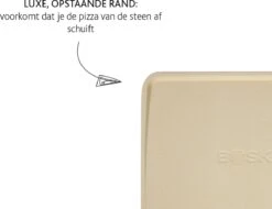 Boska Pizzasteen Deluxe Rechthoek - Voor De Oven - Knapperige Pizza's - 40x32 Cm - BBQ Accessoires 22 Boska Pizzasteen Deluxe Rechthoek - Voor De Oven - Knapperige Pizza's - 40x32 Cm - BBQ Accessoires -Barbecue Benodigdheden 1200x921 1