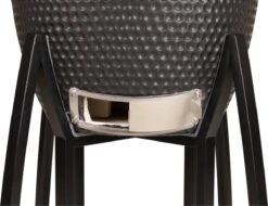 Patton - Kamado 21" - Premium Black - Keramische Barbecue - Incl. Bluetooth Kerntemperatuurmeter - LED Verlichting - Large - Compleet - Zwart -Barbecue Benodigdheden 1200x923