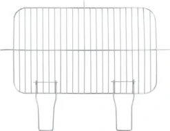 Verrijdbare Barbecue – Houtskool/Briketten - Verstelbare Grillplaat – Houten Tafel – Winscherm – Gewicht 5.9kg -Barbecue Benodigdheden 1200x924