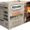 Merkloos Rekord Bruinkool Briketten 1x 18 Stuks - Briketten - Haardhout- Kachel- Lignite - 10 Kg. -Barbecue Benodigdheden 1200x928 2