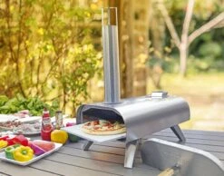 Bighorn Pizza Pellet Oven - Buiten - Draagbaar - Opvouwbaar - RVS - 15KG - 460° -Barbecue Benodigdheden 1200x941
