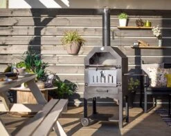 Merkloos MaxxGarden Pizza Oven - Smoker Barbecue Houtskool 45 X 65 X 158cm 24 Merkloos MaxxGarden Pizza Oven - Smoker Barbecue Houtskool 45 X 65 X 158cm -Barbecue Benodigdheden 1200x956