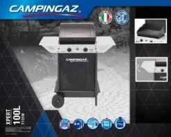 Campingaz Xpert 100 L Gasbarbecue - BBQ - 2-Branders - Grijs/zwart 8 Campingaz Xpert 100 L Gasbarbecue - BBQ - 2-Branders - Grijs/zwart -Barbecue Benodigdheden 1200x960