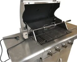 BBQNovation Elektrisch Draaispit Deluxe Met Extra Lang RVS Spit Geschikt Voor Meeste GAS BBQ's -Barbecue Benodigdheden 1200x968