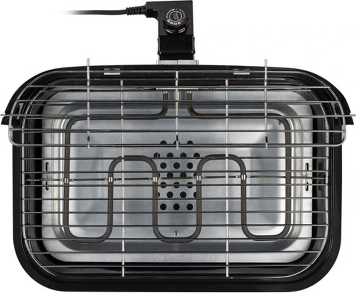 Princess 112252 Hybride Barbecue – Elektrische BBQ - Tafelmodel - 2000W - 44x 29cm - Gebruik Elektrisch Of Met Kolen 21 Princess 112252 Hybride Barbecue – Elektrische BBQ - Tafelmodel - 2000W - 44x 29cm - Gebruik Elektrisch Of Met Kolen - Afbeelding 19