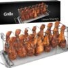 GrillX Kippenvleugelhouder - Kiphouder Voor BBQ & Oven - RVS - BBQ Accesoires -Barbecue Benodigdheden 1200x996