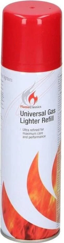 Butaan Gasfles / Aansteker Navulgas - 250 Ml -Barbecue Benodigdheden 320x1200