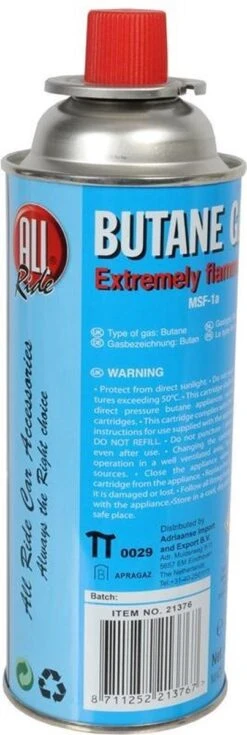 All Ride Butaan Gas / Navulgas -Barbecue Benodigdheden 403x1200