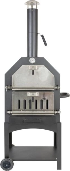 Merkloos MaxxGarden Pizza Oven - Smoker Barbecue Houtskool 45 X 65 X 158cm 34 Merkloos MaxxGarden Pizza Oven - Smoker Barbecue Houtskool 45 X 65 X 158cm -Barbecue Benodigdheden 495x1200