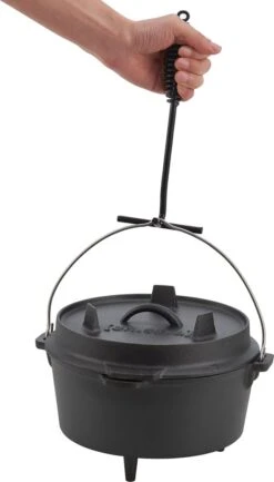 Dutch Oven Enkhuizen Met Deksel Gietijzer Zwart 4,2 L 11 Dutch Oven Enkhuizen Met Deksel Gietijzer Zwart 4,2 L -Barbecue Benodigdheden 684x1200 2