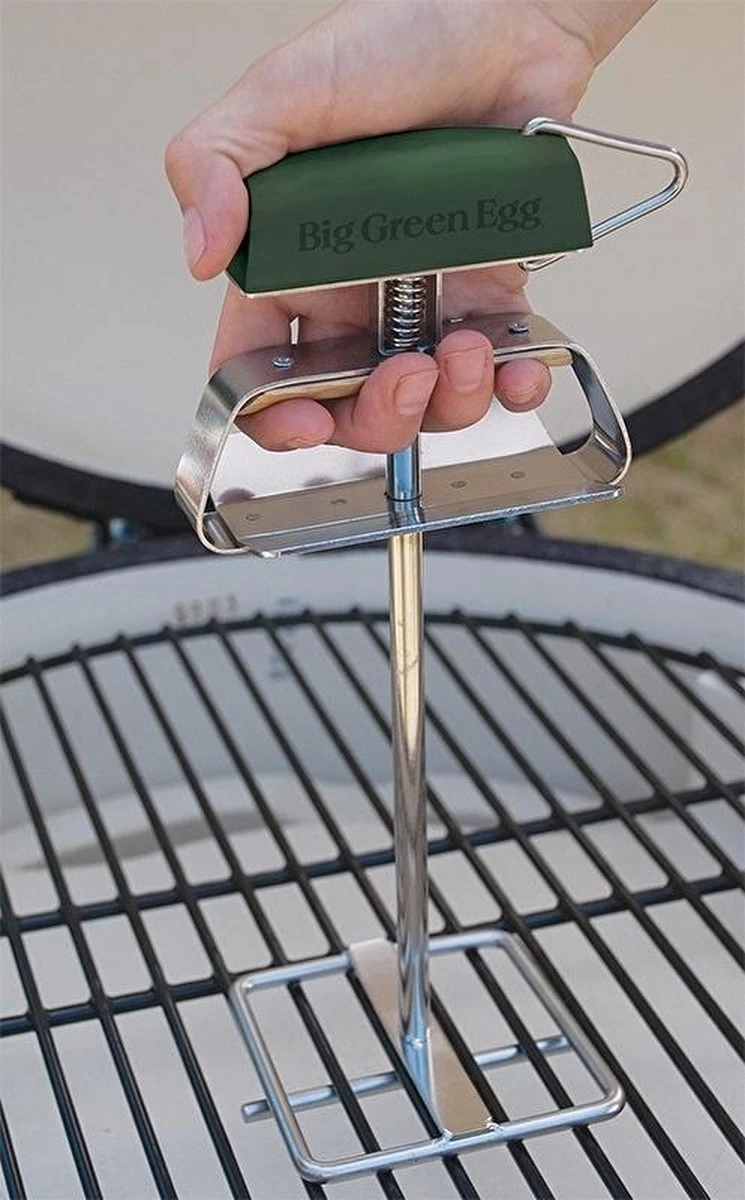 Big Green Egg Grid Lifter - Rooster Lifter - Gietijzeren Rooster Lifter 6 Big Green Egg Grid Lifter - Rooster Lifter - Gietijzeren Rooster Lifter - Afbeelding 4