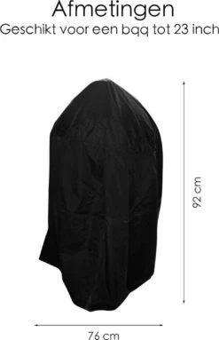 BBQ Beschermhoes - Voor Kamado - Universeel - Tot 23 Inch - Zwart 12 BBQ Beschermhoes - Voor Kamado - Universeel - Tot 23 Inch - Zwart -Barbecue Benodigdheden 774x1200 3