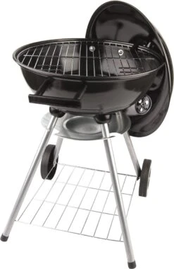BBQ Collection Houtskoolbarbecue - Kogelbarbecue 45 X 60 Centimeter - Ronde Barbecue - Barbecue Op Wielen - Zwart - Metaal -Barbecue Benodigdheden 780x1200 1